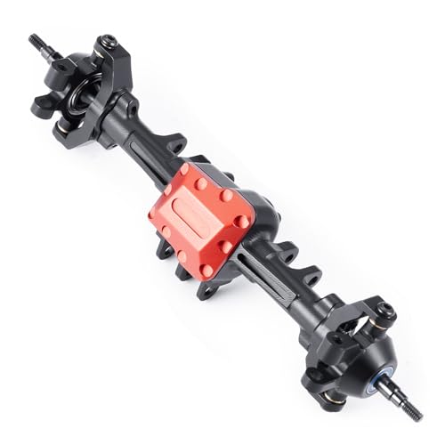 Front Axles Set+4mm Extended Aluminum Complete Axles | For TRX4M Upgrade 1/18, RC Crawler Car - size: Extended Front Axle