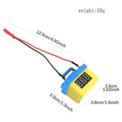 kowaku RC Low Voltage Alarm, Lipo Battery Tester Upgrade Accessories, Lipo Battery Low Voltage Indicator