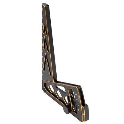 DKKY Adjustable RC Car Camber Gauge Ruler Wheel Rim Height Measuring Ruler Compatible with 1/10 1/8 1/7 RC Car Crawler