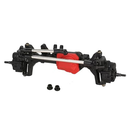 RC Vehicle Axles Compatible with TRX-4 1/10 RC Crawler Car Upgrade Parts RC Car Front Rear Axle Set Upgrade Parts Front Rear Portal Axle Assembly(Color:Front Axle) - color: Front Axle