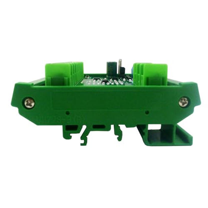 4ch DC 12V 24V -40~500 Celsius PT100 RTD RS485 Temperature Sensor Module Modbus RTU Platinum Thermal Resistance Collector (1PCS A 24V with Rail Box) - color: 1PCS A 24V with Rail Box