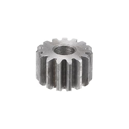 HARFINGTON Straight Spur Gear 6mm Bore 15T Mod-1 Hardened 45# Steel Spur Diff Differential Motor Gear RC Car Replacement Parts - style: 15T