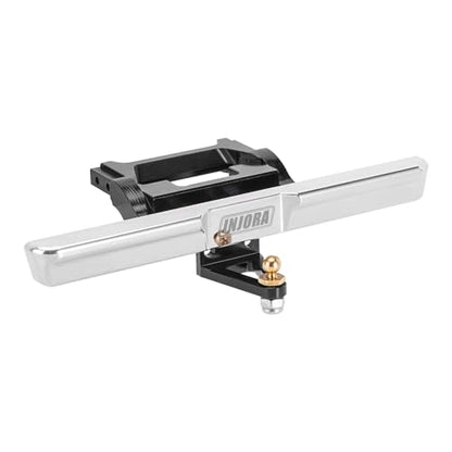 INJORA 21g Rear Bumper - CNC Aluminum Bumper for 1/18 RC Crawler TRX4M High Trail K10 Upgrade - size: Rear