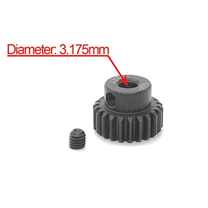 48P 19T 20T 21T 22T 23T Pinion Gear with Screw Driver for 3.175mm Shaft 1/10 RC Brushless Brush Motor by MakerDoIt
