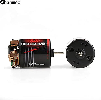 RC Car Motor Waterproof 540 Brushed Motor 15T 25T 35T 45T 55T 80T for 1/10 RC Crawler Car Axial SCX10 Scx24 Traxxas TRX4 AXI03007 90046 D90 Redcat Gen8 RC Monster Short Truck Car Boat (80T) - style: 80T