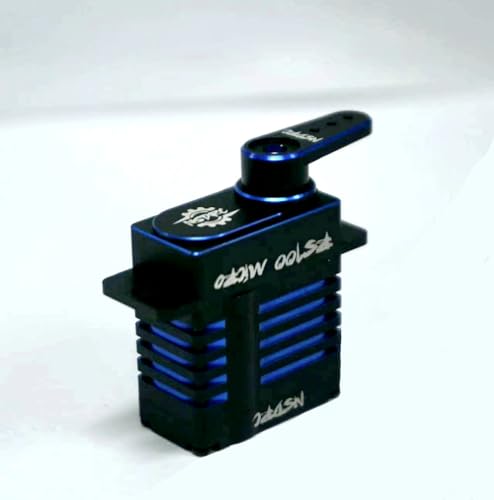 NSDRC Limited Edition RS100 SERVO & Horn - Blue (HELIDIRECT) - color: Blue