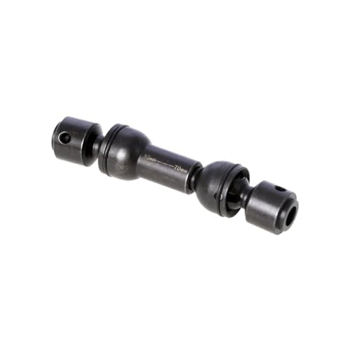 LCX 1/10th RC Crawler Car Hard Steel Universal Drive Shaft for RC Truck TRX4 TRX6 SCX10 SCX10 II SCX10 III SCX10 PRO UTB10 RBX10 Capra Gen8, Upgrades Parts Accessories (55-70mm / 2.16-2.75 in)