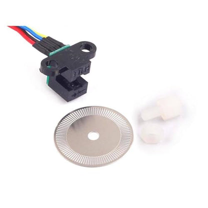 Photoelectric Speed Sensor Encoder Coded Disc Code Wheel for Scale Smart Car 5V