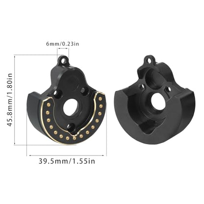 F10 Portal Axle Brass Weights Steering Knuckles with Front & Rear Portal Covers for Vanquish VRD VS4-10 Phoenix 1/10 RC Crawler LCG Lower COG Upgrade (3 in 1) - color: 3 in 1