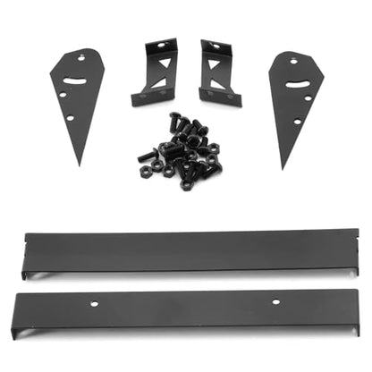 1 Set 1/10 RC Rally Car Tail Wing Rear Spoiler Wing for Tam-iya TT02 TT01 XV01 for HSP 94123 94122 1/10 RC Drift Car Accessories