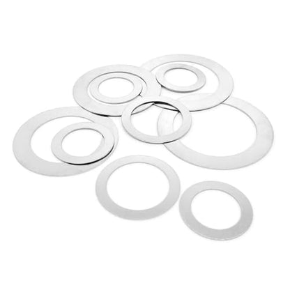 320pcs Flat Washer Assortment Kit, 304 Stainless Steel Thin Gasket 0.5/0.8/1mm Thickness, 15 Different Assorted Sizes M3~M20 Shim Washers for Bolt Screws(0.8mm Thickness Kit) - size: 0.8mm Thickness Kit