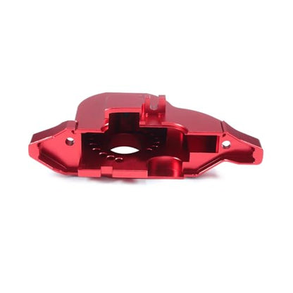 Aluminum Alloy Motor Plate Upper Spur Gear Cover for 1/10 RC Car Crawler TRX4 Chassis Bronco Defender Sport K5 TRX6 8290 Upgrade (Red Full Set) - color: Red Full Set