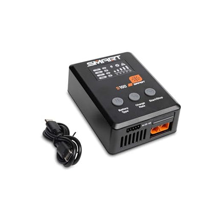 Spektrum Accessories Smart Powerstage Surface Bundle: 5000mAh 2S 50C LiPo Battery (IC3) / 100W S100 Charger, SPMX-1031