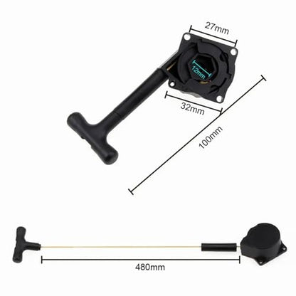 RC Car DIY Parts for HSP for Nitro 1/8 1/10 for Universal Engine Pull Starter Handle Replacement Recoil Start Kit RC Car for Buggy Truck Accessories