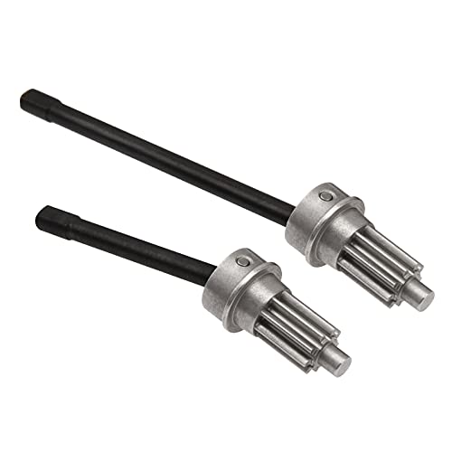 1Pair Vgoohobby Steel Front CVD Axle Shaft Portal Drive Input Gear Compatible with Traxxas TRX-4 1/10 RC Crawler Car