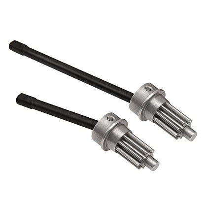 1Pair Vgoohobby Steel Front CVD Axle Shaft Portal Drive Input Gear Compatible with Traxxas TRX-4 1/10 RC Crawler Car