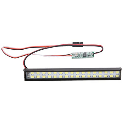 RC Light Bar, RC Light Kit Metal Plastic with Installation Accessories RC LED Lights for RC Crawler Car