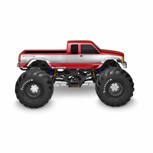 JConcepts Inc. 1988 Chevy Silverado Ext Cab MT Clear Body 13WB JCO0339 Car/Truck Bodies Wings & Decals