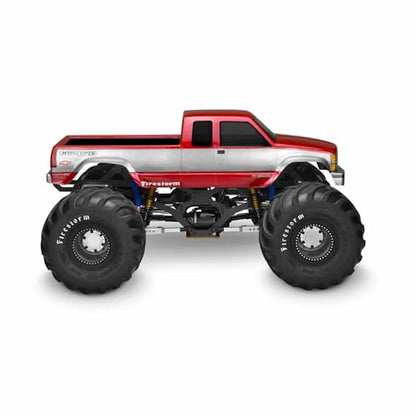 JConcepts Inc. 1988 Chevy Silverado Ext Cab MT Clear Body 13WB JCO0339 Car/Truck Bodies Wings & Decals