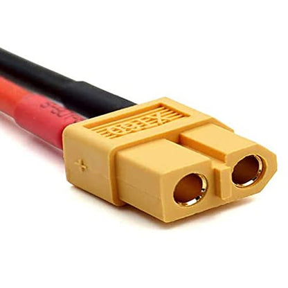 2pcs XT60 Plug Female Connector to HXT 4MM 4.0MM Bullet Male Female Connector Banana Plug Conversion Adapter Wire Cable for RC