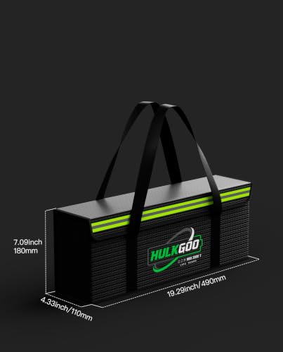 Fireproof Explosion-Proof Waterproof Ebike Battery Storage Bag - Safe Case for Lithium/Lipo Batteries (19.3 x 4.3 x 7 Inch) - size: 19*4.3*7 inch