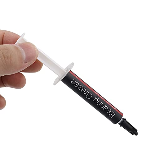 2g Tube High Performance Spindle Lubricating Oil, Bearing Grease | Low/High Temperature Bicycle Grease for PC Bearing Fan Electric Motor Gear Keyboard Switch Bike, Polyurea Based Grease - style: 2g /Tube