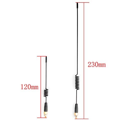 KYX Racing 4.7'' & 8.8'' Metal Antenna 1/10 Scale RC Crawler Accessories for RC Crawler Car Axial SCX10 90046 Traxxas TRX4 TRX-4 Bronco D90 D110 Tamiya CC01