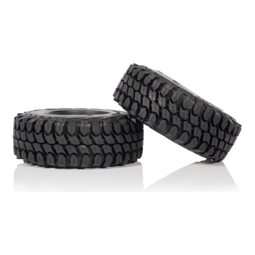 4Pcs Rubber 110x40mm 1/10 RC Crawler 1.9 Tires with Foam Inserts for Gen7 Gen8 SCX10 TRX4 Upgrades (D-110x40mm)