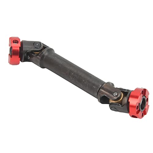 Universal Drive Shaft, Long Lasting Reliable Stainless Steel Driveshaft for 1/10 1/14 Scale RC Cars and Trucks 70-90mm, Durable Upgrade for RC Enthusiasts Off-Road Racing and Crawling