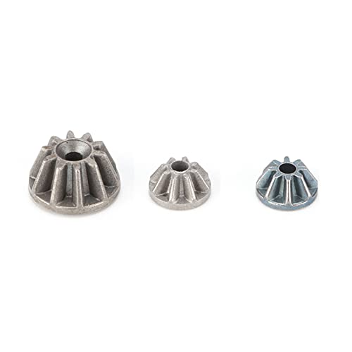1/16 Scale RC Differential Gears, Durable Metal Construction RC Pinion Gear Set with Drive Gear for RC Hobbyists, Racing and Off-Road Adventures