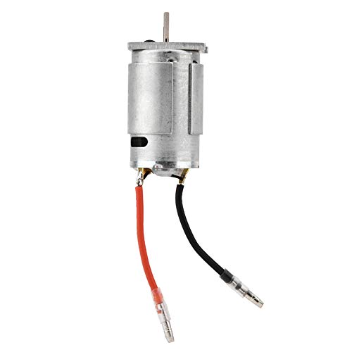 RC E9661 Motor 390, Brushed Motor 390 with Fixed Plate 1/16 RC Car Spare Parts for Truggy Short Course 1631 1651 1621 Car Model Accessory Smax