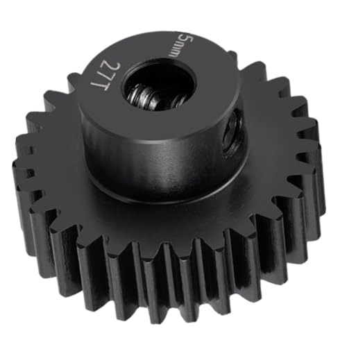 2pcs Pinion Gear 32P 5mm 27T Gear Motor Gears for 1/5 1/6 1/8 1/10 | 1/14 1/16 1/18 RC Buggy Monster Truck Drift Car Off-Road Crawler Parts - size: 27T