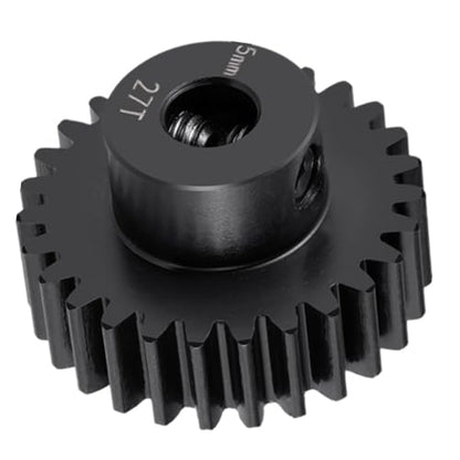 2pcs Pinion Gear 32P 5mm 27T Gear Motor Gears for 1/5 1/6 1/8 1/10 | 1/14 1/16 1/18 RC Buggy Monster Truck Drift Car Off-Road Crawler Parts - size: 27T