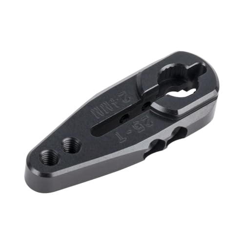 RC Clamping 25T Servo Horn 20mm 24mm 7075 Aluminum for Protek Savox Servo 1/10 Arrma Buggy Granite Raider VPS02412 Electric Car/Truck Option Parts (25T 24mm 1pc)