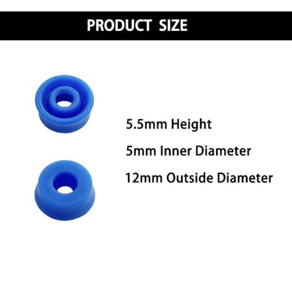 10PCS RC Boat Drive Shaft Sealing Ring Motor Shaft Waterproof Seal Gasket for RC Boat Ship DIY Model Toy Shaft Sealing Parts (5x12x5.5mm) - style: 5x12x5.5mm