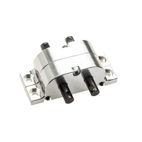 for Axial for SCX10 for D90 1/10 Metal Transfer Case Gearbox Intermediate Fixing Plate RC Crawler Car Truck Upgrade Parts RC Car Repair Kit(Transfer Case) - size: Transfer Case