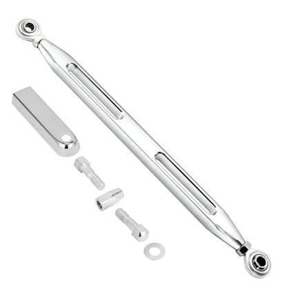 Shift Linkage Chrome Shift Linkage Rod Compatible for Harley Davidson 1986-2024 Softail Dyna Fatboy Street Glide Road Glide Road King Electra Glide, AIL021BLK - color: Chrome 01