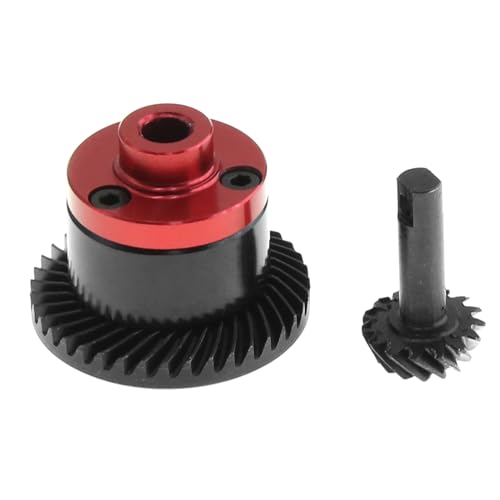 39T/15 RC Diff Gear Set Compatible for Traxxas 1/16 E-Revo,Slash,Summit,Rally Upgrades Part Steel 39T Main Gear with 15T Pinion Gear