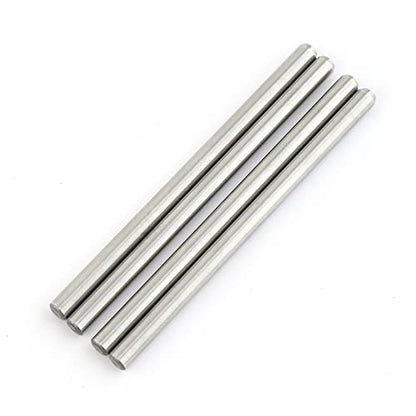 4pcs Suspension Arms Hinge Pins 4x67.5mm AR330381 ARAC5032 for ARRMA 8S 1/5 KRATON Outcast 4x4 8S BLX RC Monster Roller Truck Upgrades Parts(Silver)