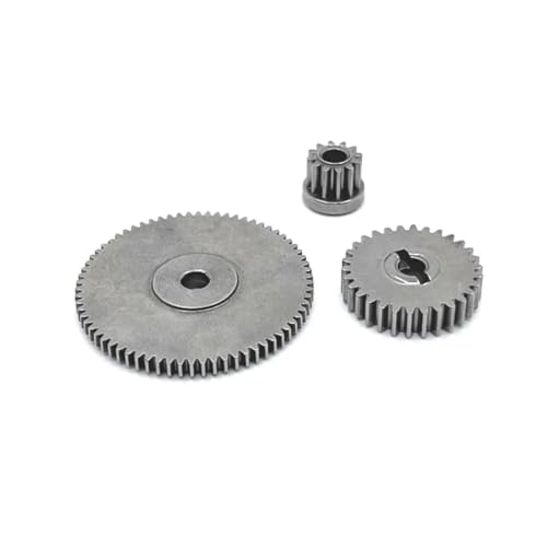 for MN128 MN86 MN86S MN86K MN86KS 1/12 RC Crawler Car Upgrade Parts Metal Transmission Gearbox Gear Set RC Upgrade Accessories(Front Gearbox Gear) - size: Front Gearbox Gear