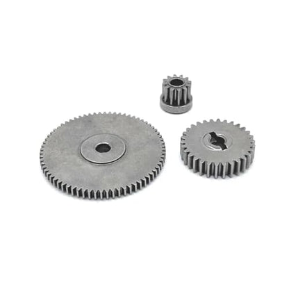 for MN128 MN86 MN86S MN86K MN86KS 1/12 RC Crawler Car Upgrade Parts Metal Transmission Gearbox Gear Set RC Upgrade Accessories(Front Gearbox Gear) - size: Front Gearbox Gear