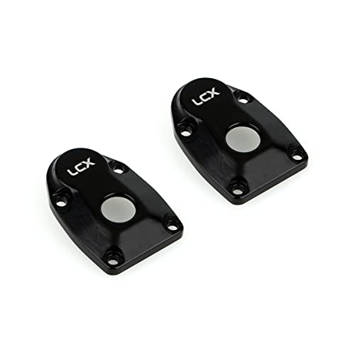 LCX Racing 1/10th RC Crawler Car Portal Axles Cover Plates Portal Housing Portal Axle Cap for Axial SCX10 III AXI03007 Capra UTB10，Upgrades Parts Accessories