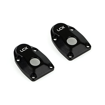 LCX Racing 1/10th RC Crawler Car Portal Axles Cover Plates Portal Housing Portal Axle Cap for Axial SCX10 III AXI03007 Capra UTB10，Upgrades Parts Accessories