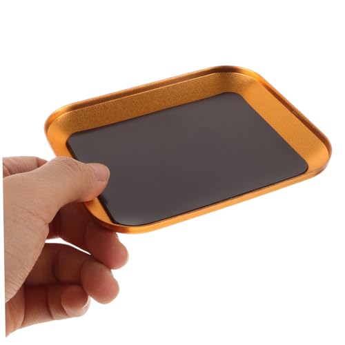 Aluminum Alloy RC Screw Tray Magnetic Gasket Model Car Parts Organizer Sturdy Storage Tool for Hobbyists and RC Repair