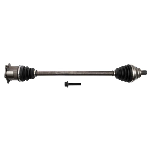 TRQ Front Driver and Passenger Side CV Axle Assembly Set 2 Piece Compatible with Dual Clutch Automatic Transmission 12-15 Volkswagen Passat TDI SE 12-13 Passat TDI SEL 14-15 SEL Premium - style: CSA55712