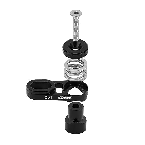 INJORA 25T Aluminum Transmission Shift Unloading Servo Horn for Axial SCX10 PRO 1/10 RC Crawler Upgrade,2Pcs