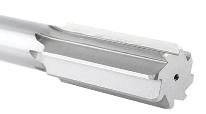 Accusize Industrial Tools 5015-0320 H.S.S. M2 Straight Shank Straight Flute Chucking Reamer, 1-1/4 in | 1-1/4" HSS M2 Straight Shank Straight Flute Chucking Reamer, Flt Len 3", OAL 11-1/2", Right Hand Cut, 10 Flute - size: 1-1/4 in.