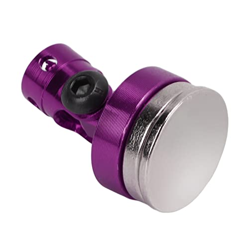 Keenso Light Aluminum Alloy RC Magnetic Body Post Set, Improve The Appearance of Your RC Car, 4 Pieces of RC Body for 1/8 1/10 Fans of Remote Control Vehicles (#1) (#2) - color: Purple