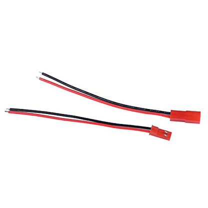 EBOOT 20 AWG JST Connector 2 Pin Male Female Connector Cable Wire, 10 Pairs | LED Strip RC Battery Wiring, 2-Pin Plug, 20AWG Wire, 10 Pairs Male Female JST Connectors