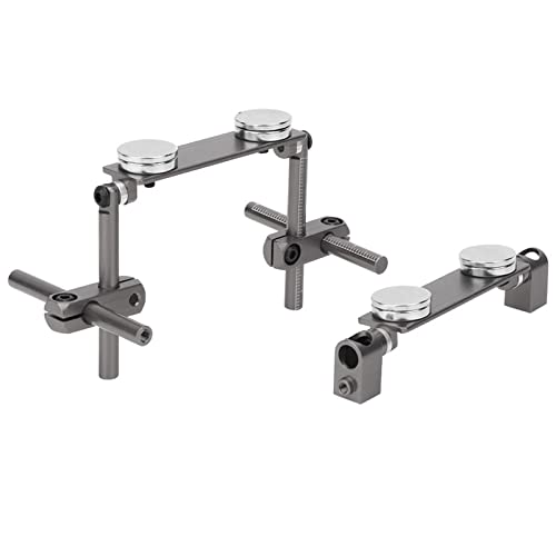 Milltrip RC Magnetic Body Mounts,Magnetic Body Shell Mount | Aluminum Magnetic Body Shell Mount Kit, Body Post Mount for 1/10 RC Racing Car(Titanium) - color: Titanium